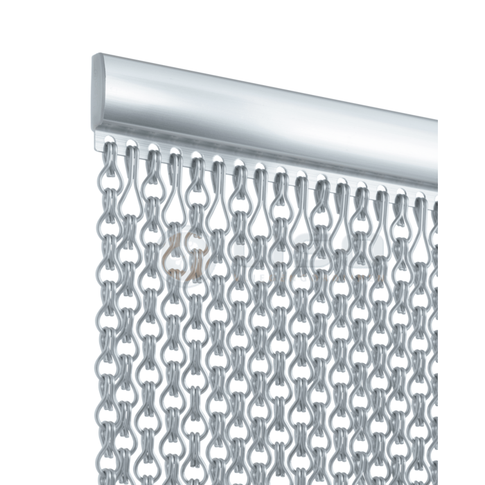 Liso® Aluminium kettinggordijn Extra dicht Kettinggordijn Satin Liso® Aluminium Vliegengordijn | Op maat gemaakt