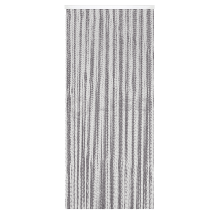 Manacor® Vliegengordijn Helena Manacor® Kunststof Draadgordijn Transparant met Zwart | Kant en Klaar 100x230 cm