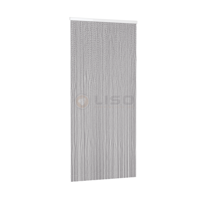 Manacor® Vliegengordijn Helena Manacor® Kunststof Draadgordijn Transparant met Zwart | Kant en Klaar 100x230 cm