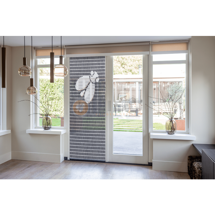 Liso ® Vliegengordijn Liso ® Hulzengordijn met Vlieg | Doe-het-zelf pakket