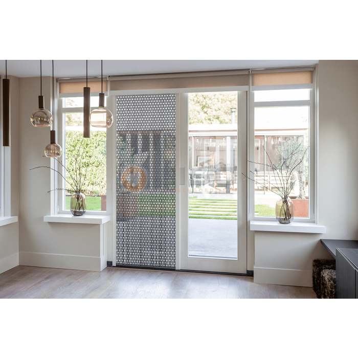 Liso ® Vliegengordijn Liso ® Hulzengordijn RAL 7016 Antracietgrijs | Kant en Klaar 100 x232 cm