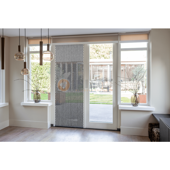 Liso ® Vliegengordijn Liso ® Hulzengordijn RAL 9005 Gitzwart | Kant en Klaar 100 x 232 cm