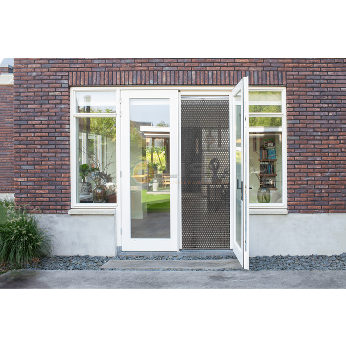 Liso ® Vliegengordijn Liso ® Hulzengordijn RAL 9005 Gitzwart | Op maat gemaakt