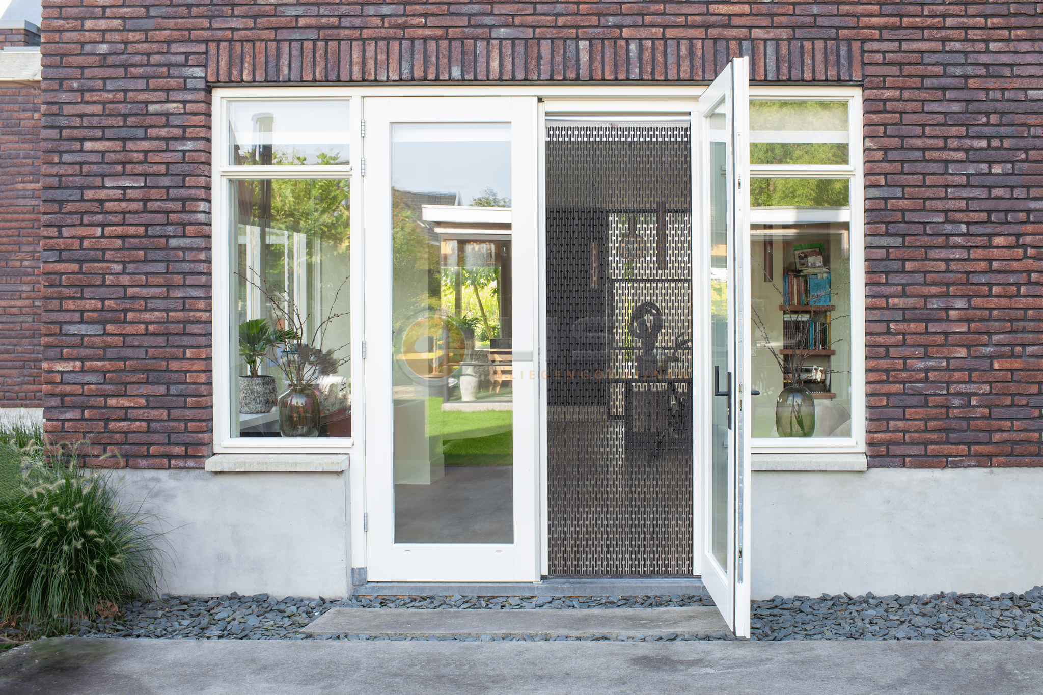 Liso ® Vliegengordijn Liso ® Hulzengordijn RAL 7016 Antracietgrijs | Op maat gemaakt