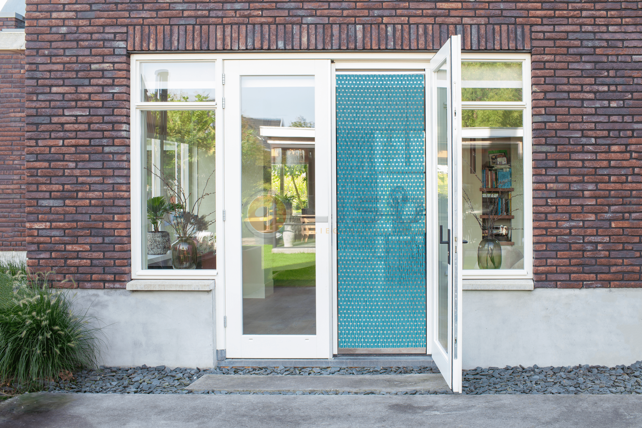 Liso ® Vliegengordijn Liso ® Hulzengordijn RAL 5021 Waterblauw | Doe-het-zelf pakket