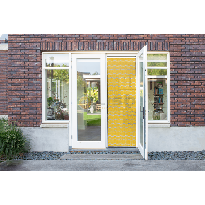 Liso ® Vliegengordijn Liso ® Hulzengordijn RAL 1018 Zinkgeel | Op maat gemaakt