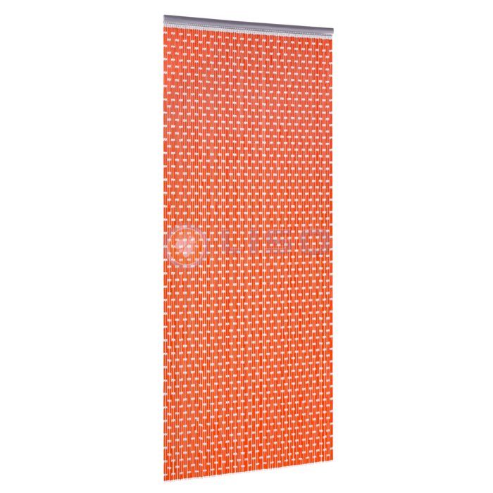 Liso® Vliegengordijn Liso ® Hulzengordijn RAL 2008 Helder roodoranje | Op maat gemaakt