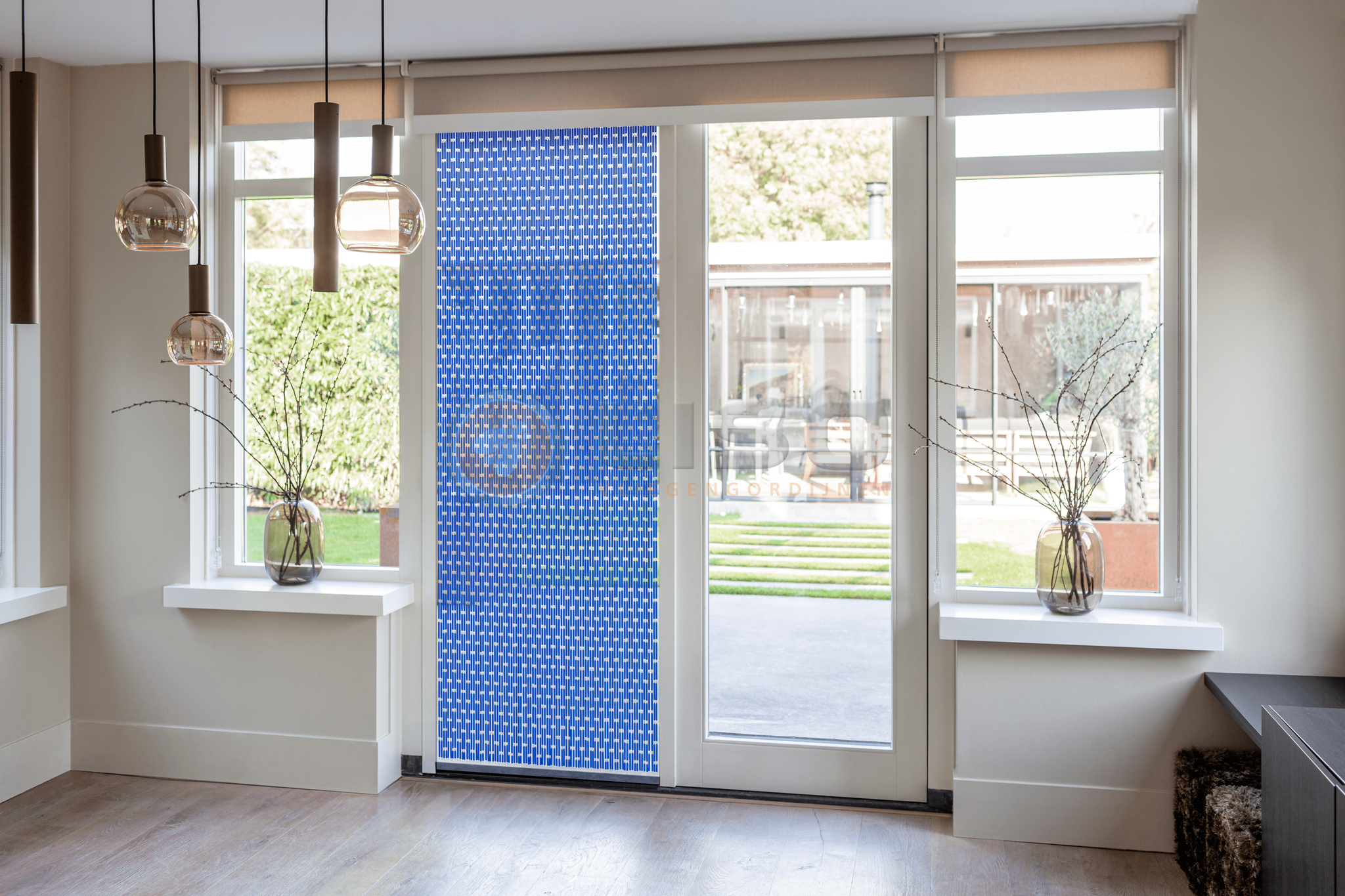 Liso ® Vliegengordijn Liso ® Hulzengordijn RAL 5017 Verkeersblauw | Op maat gemaakt