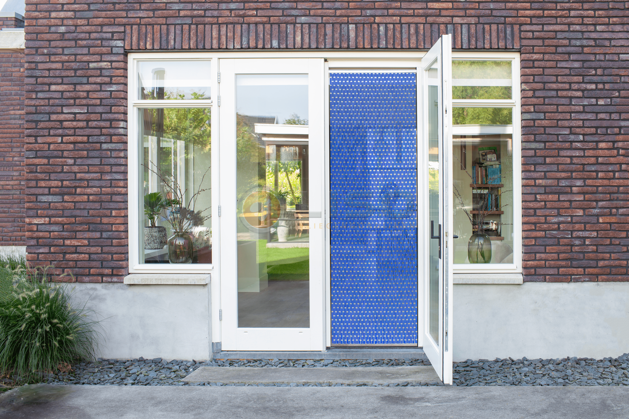 Liso ® Vliegengordijn Liso ® Hulzengordijn RAL 5017 Verkeersblauw | Op maat gemaakt