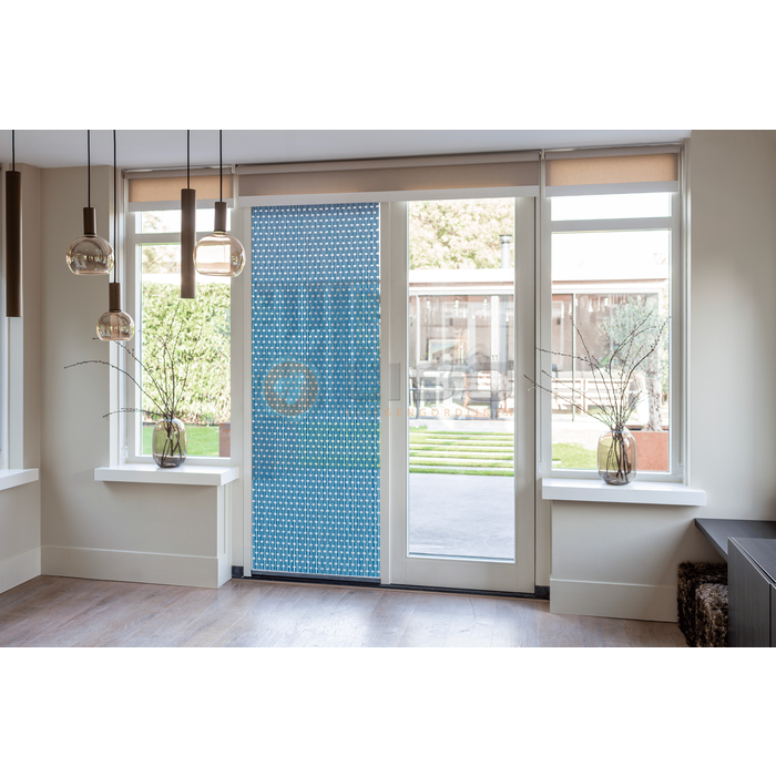Liso ® Vliegengordijn Liso ® Hulzengordijn RAL 5025 Parelmoerblauw | Op maat gemaakt