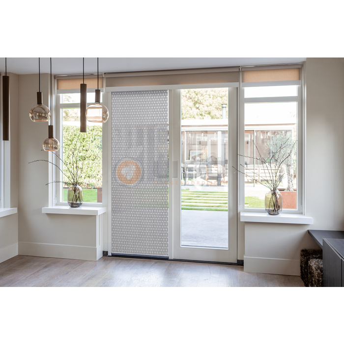 Liso ® Vliegengordijn Liso ® Hulzengordijn RAL 7032 Kiezelgrijs | Op maat gemaakt
