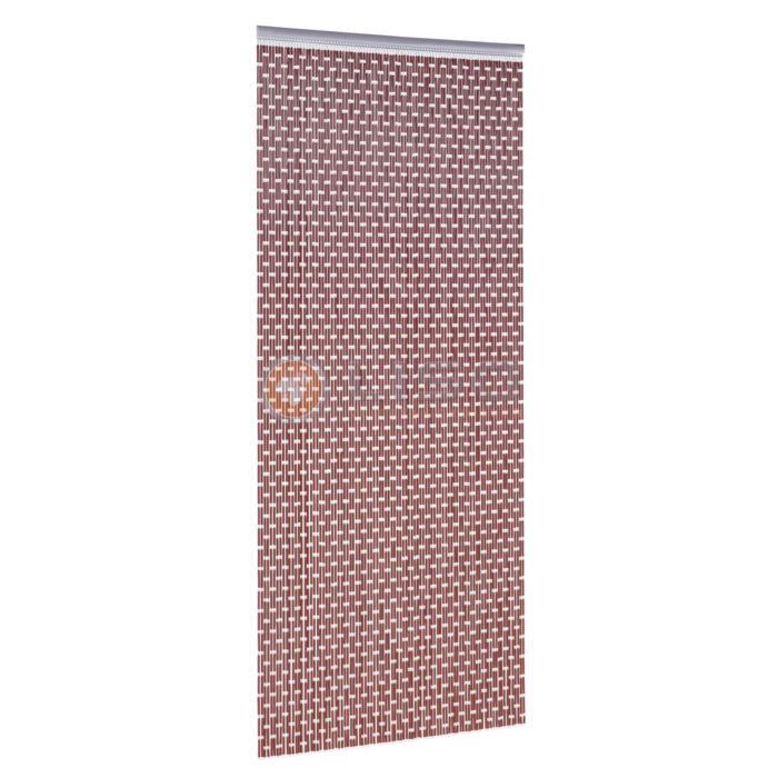 Liso ® Vliegengordijn Liso ® Hulzengordijn RAL 8002 Signaalbruin | Op maat gemaakt