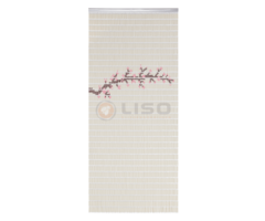 Liso ® 127 Vliegengordijn met Sakura - kant en klaar 92 x 209