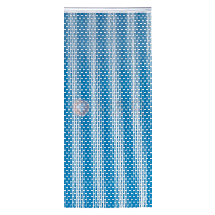 Liso ® Vliegengordijn Liso ® Hulzengordijn RAL 5025 Parelmoerblauw | Kant en Klaar 92 x 209 cm