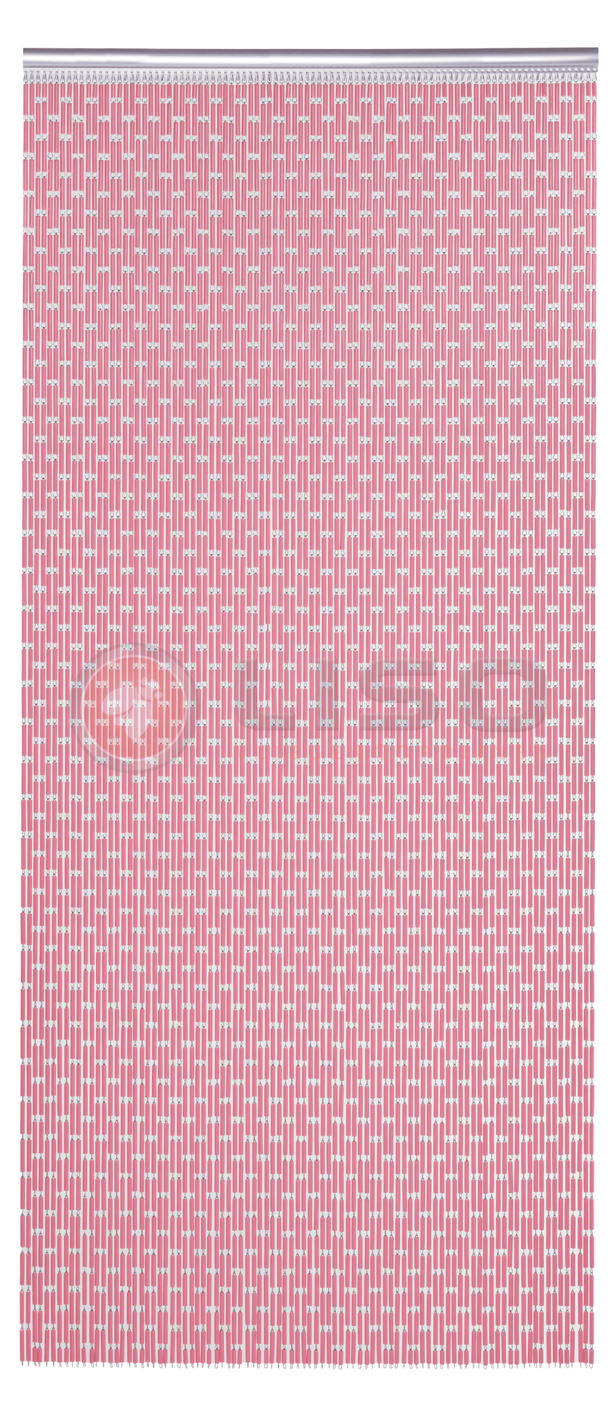 Liso ® Vliegengordijn Liso ® Hulzengordijn RAL 3015 Lichtroze | Kant en Klaar 92 x 209 cm