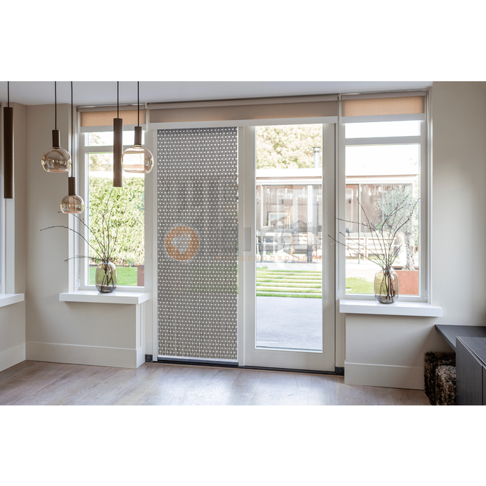 Liso® Vliegengordijn Liso ® Hulzengordijn RAL 6013 Rietgroen | Kant en Klaar 92 x 209 cm