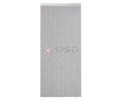 Liso® Vliegengordijn Liso ® Hulzengordijn RAL 7032 Kiezelgrijs | Kant en Klaar 92 x 209 cm