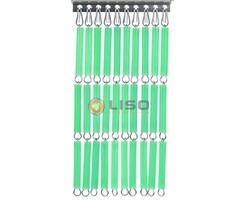 Liso ® Vliegengordijn Signaal groen recht - kant en klaar 92 x 209