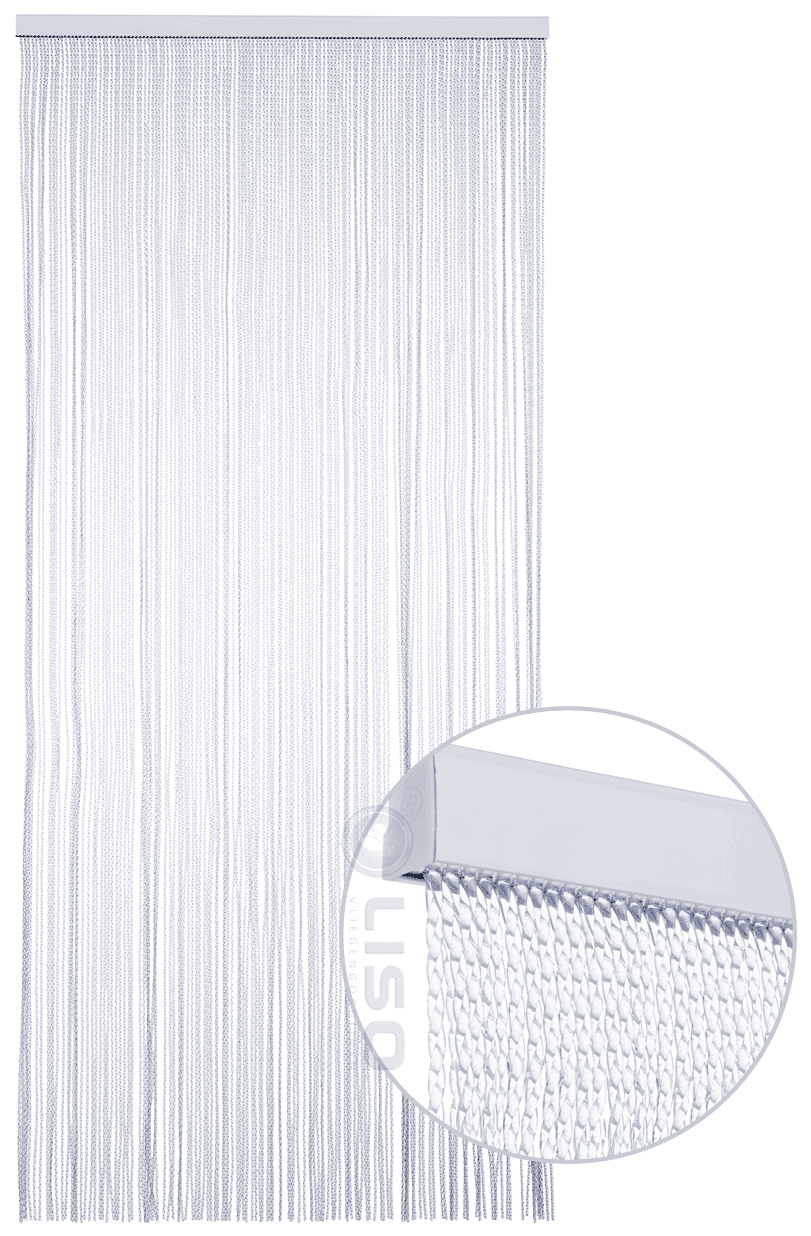 Alaska® Vliegengordijn Alaska® Kunststof Draadgordijn RAL 1015 Licht ivoor | Kant en Klaar 100x230 cm