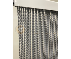 Alaska® Vliegengordijn Alaska® Kunststof Draadgordijn RAL 7040 Venstergrijs | Kant en Klaar 100x215 cm
