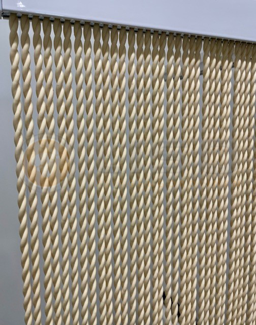 Alaska® Vliegengordijn Alaska® Kunststof Draadgordijn RAL 1015 Licht ivoor | Kant en Klaar 100x230 cm