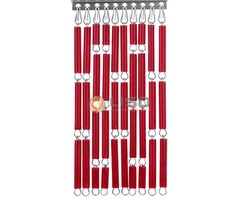 Liso® Vliegengordijn Liso ® Hulzengordijn RAL 3003 Robijnrood | Op maat gemaakt