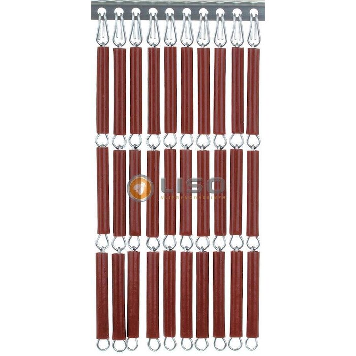 Liso® Vliegengordijn Liso ® Hulzengordijn RAL 4004 Bordeauxpaars | Op maat gemaakt