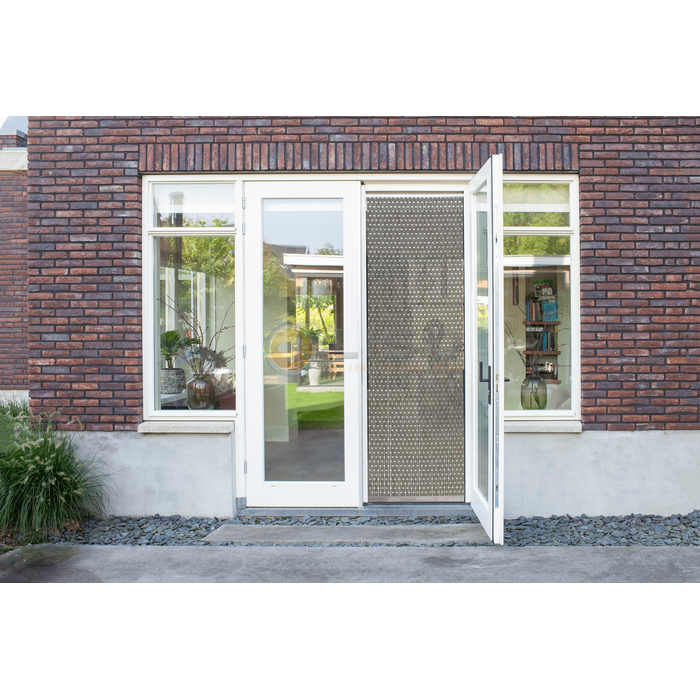 Liso® Vliegengordijn Liso ® Hulzengordijn RAL 6013 Rietgroen | Kant en Klaar 100 x 232 cm