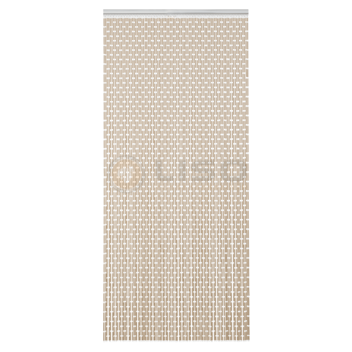 Liso® Vliegengordijn Liso ® Hulzengordijn LISO 0035 Zand/taupe | Kant en Klaar 100 x 232 cm