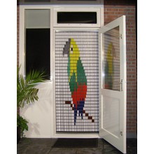 Liso ® Fliegenvorhang mit Papagei - Do It Yourself-Paket | Preis / m²