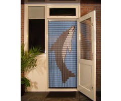 Liso ® Vliegengordijn met Dolfijn - Doe-het-zelf pakket | Prijs / m²