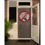 Vliegengordijnen Liso ® 113 Vliegengordijn met symbool: Roken verboden - Doe-het-zelf pakket | Prijs / m²