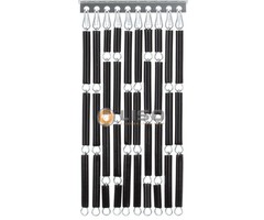 Liso ® Vliegengordijn Liso ® Hulzengordijn RAL 9005 Gitzwart | Doe-het-zelf pakket