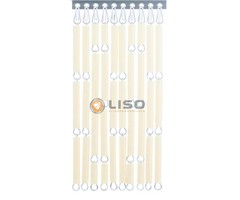 Liso® Vliegengordijn Liso ® Hulzengordijn RAL 1015 Licht Ivoor | Doe-het-zelf pakket