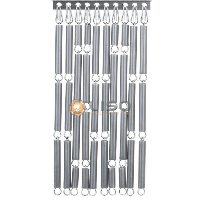 Liso ® Vliegengordijn Liso ® Hulzengordijn RAL 9007 Grijs aluminium | Doe-het-zelf pakket