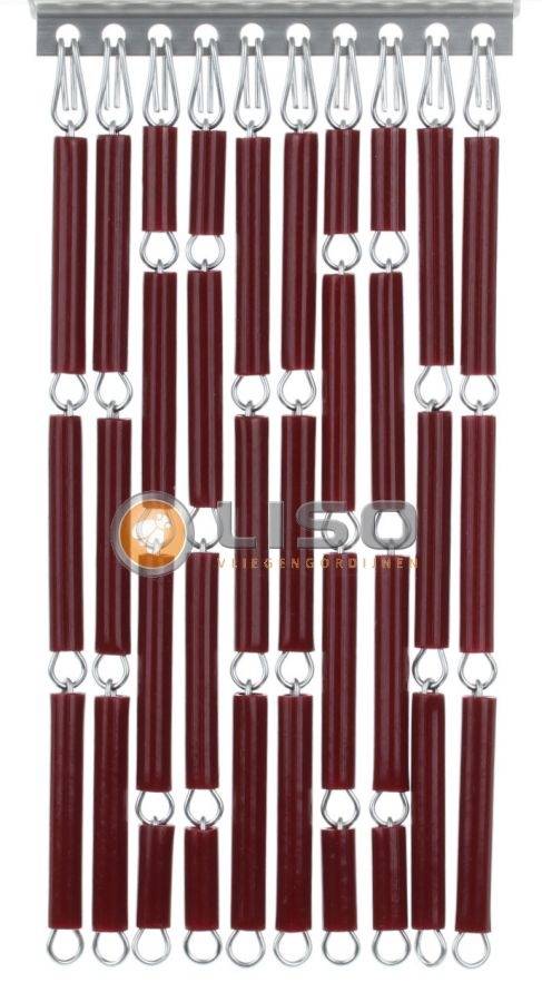 Liso® Vliegengordijn Liso ® Hulzengordijn RAL 4004 Bordeauxpaars | Doe-het-zelf pakket