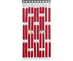 Liso® Vliegengordijn Liso ® Hulzengordijn RAL 3003 Robijnrood | Doe-het-zelf pakket