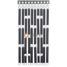 Liso ® Vliegengordijn Antraciet - Doe-het-zelf pakket / m2