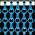 Kettinggordijn Liso ® Kettenvorhang Hellblau: Sonderanfertigung | Preis pro m²
