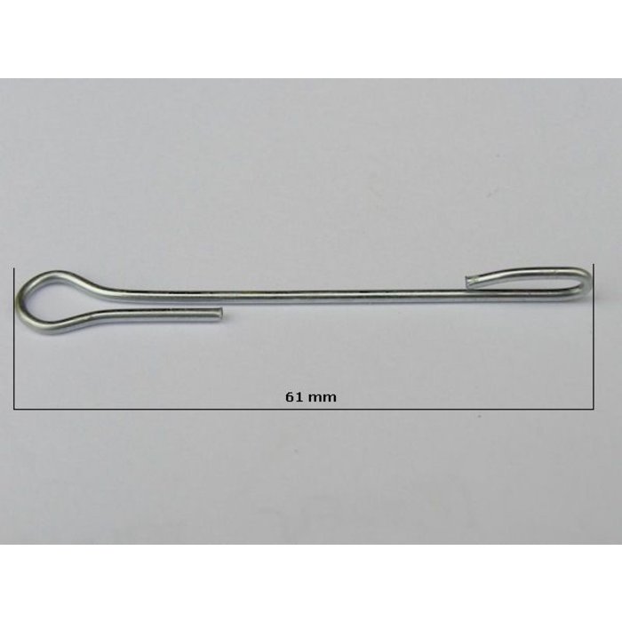 Liso ® Hele rijghaak voor hulzengordijnen (63 mm)