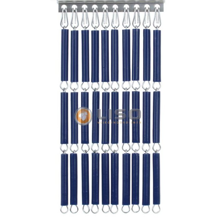 Liso ® Vliegengordijn Liso ® Hulzengordijn LISO 0026 Donkerblauw | Doe-het-zelf pakket