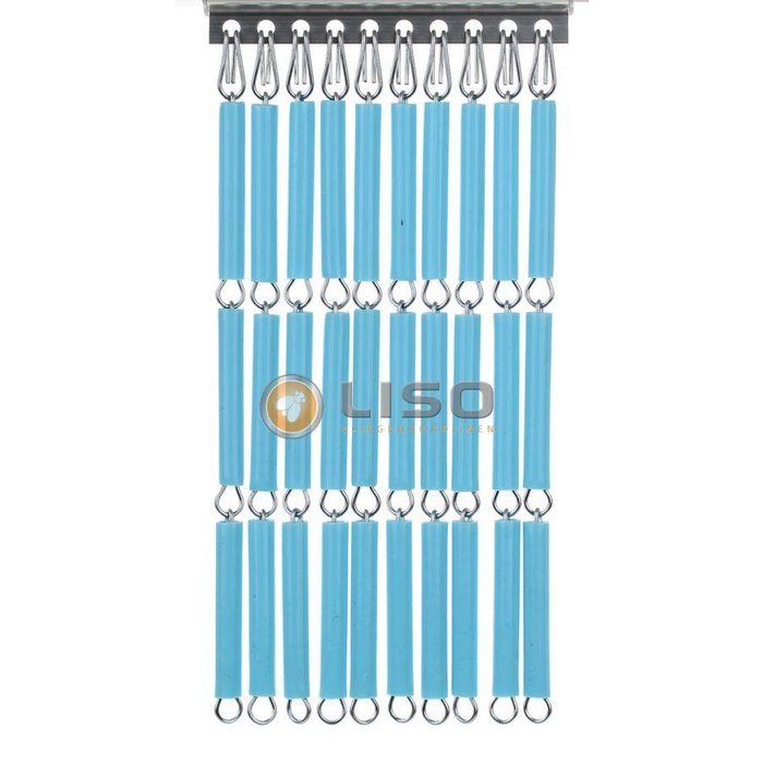 Liso ® Vliegengordijn Liso ® Hulzengordijn LISO 0030 Babyblauw | Doe-het-zelf pakket