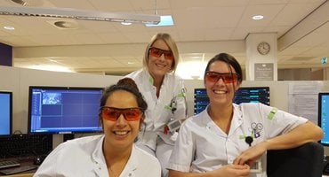 Our workshops and Somnoblue sleep glasses at the Intensive Care departments of Maasstad and Haga Hospital