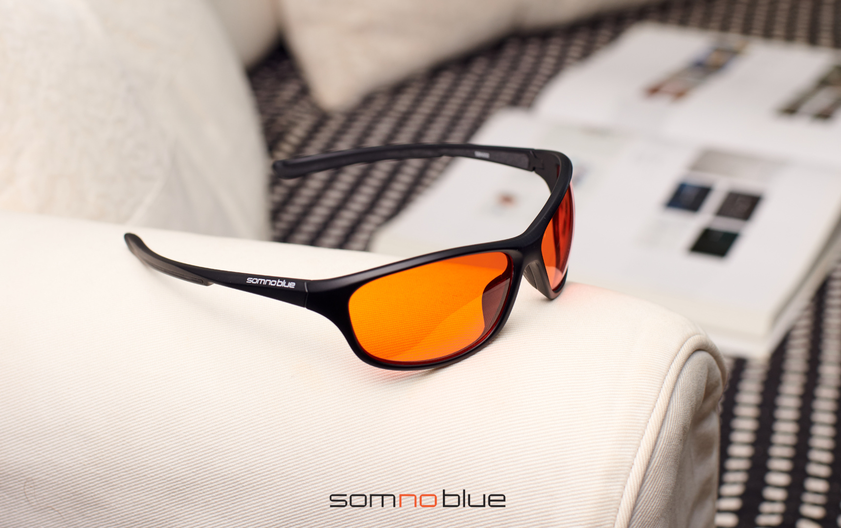 Blauw licht filter bril Slaapbril SB-3 met hardcase
