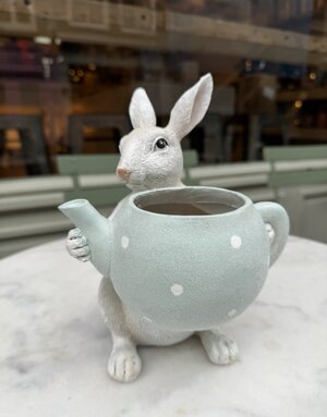 BUNNY BLUE TEAPOT