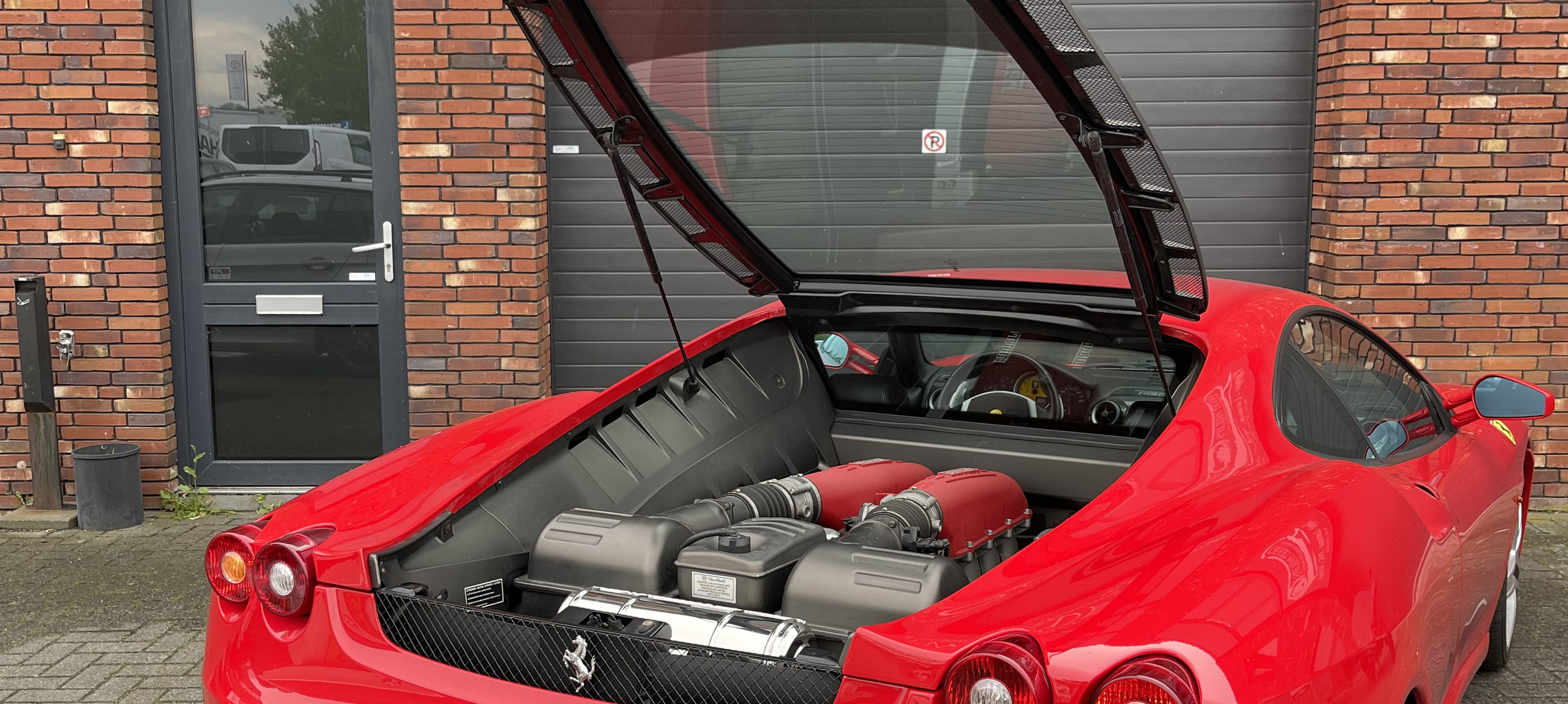 Ferrari F430 voorzien van Capristo uitlaat 