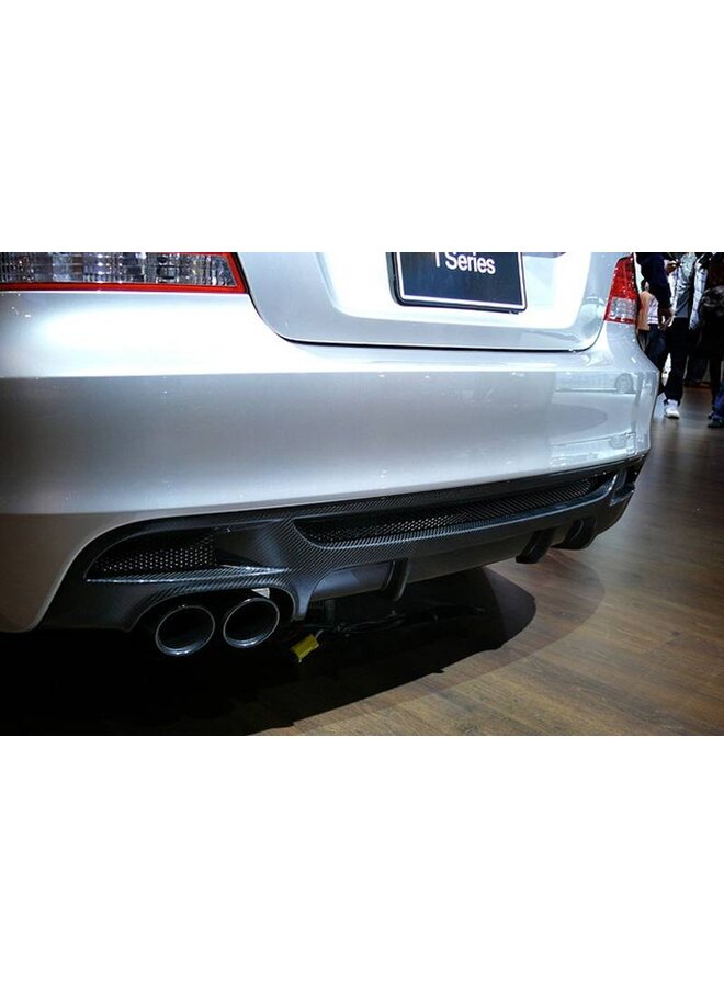 BMW E82 E88 1 serie Carbon Performance diffuser