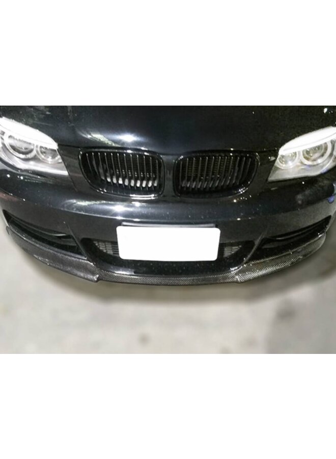 BMW E82 1 Serie Carbon V style lip