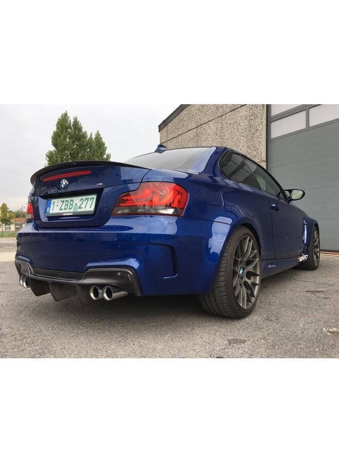 BMW 1M Coupe Carbon R Style diffuser