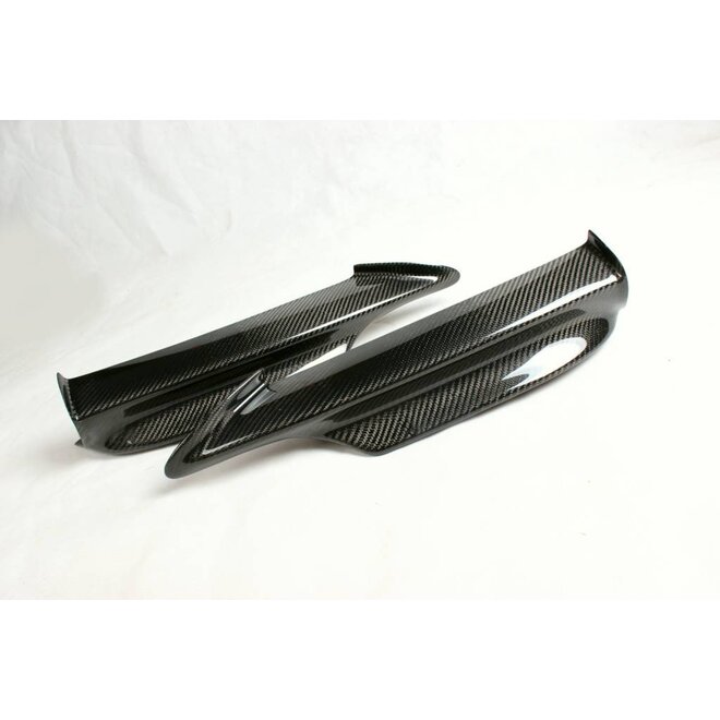 Splitter paraurti in carbonio BMW Serie 3 E90 E91 pre-LCI